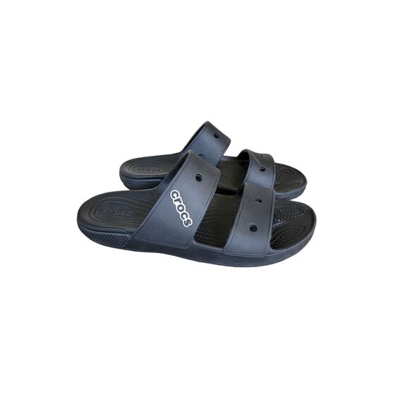 Crocs Classic Two Strap Slides Rubber Lightweight Slip-On Size 11 Men's - Picture 1 of 6